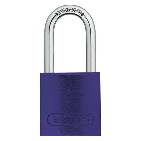 Lockout Padlock, KA, Purple, 1-1/2