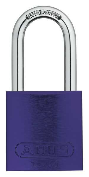 Lockout Padlock, KD, Purple, 1-1/2