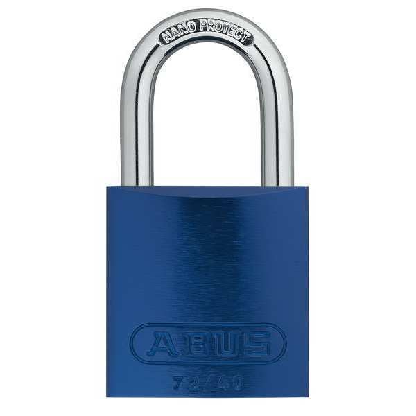 Lockout Padlock, KA, Blue, 1-1/2