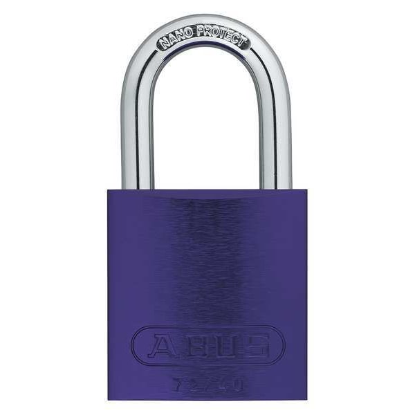 Lockout Padlock, KA, Purple, 1-1/2