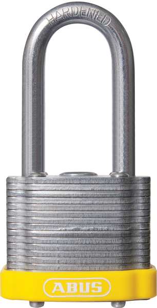 Lockout Padlock, KD, MK, Yellow, 1-3/8