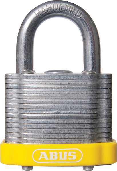Lockout Padlock, KA, Yellow, 1-3/8