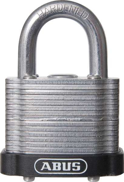 Lockout Padlock, KD, MK, Black, 1-3/8