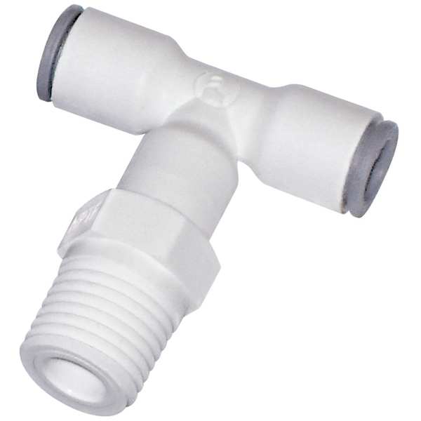 Nylon Swivel Branch Tee, 1/4 in Tube Size