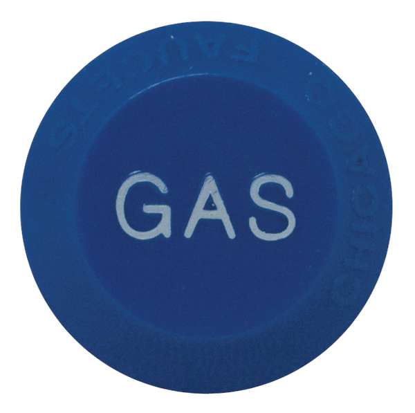Button, Gas, Plastic, For Use With 204-4-Arm Handles