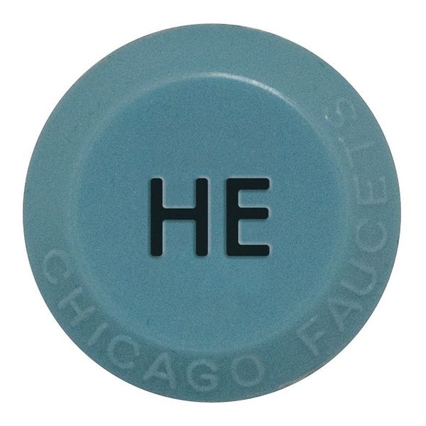 Button, Helium, Plastic, For Use With 204-4-Arm Handles
