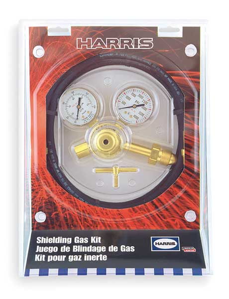 Flow Gauge Regulator, Single Stage, CGA-580, 0 to 60 psig, Use With: Argon
