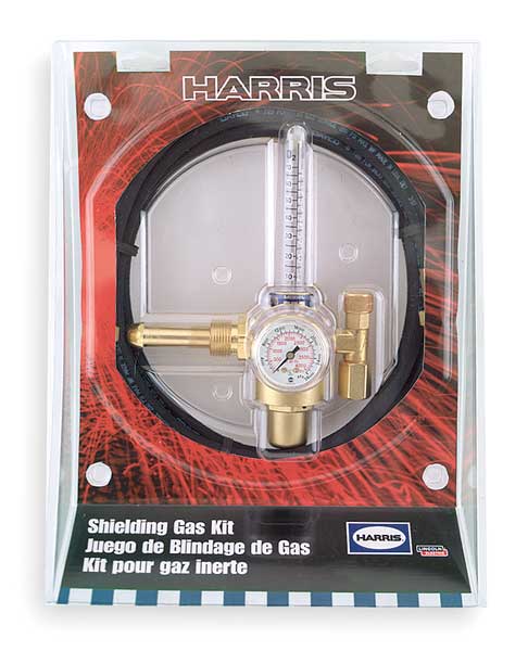 Flowmeter Regulator, Single Stage, CGA-580, 0 to 4000 psi, Use With: Argon, Carbon Dioxide