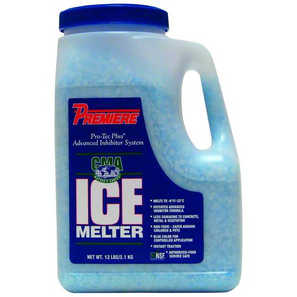 Ice Melt, Granular, 12 lb. Jug, -8 F