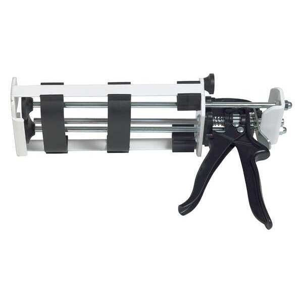Caulk Gun, Red, Steel, 20 oz