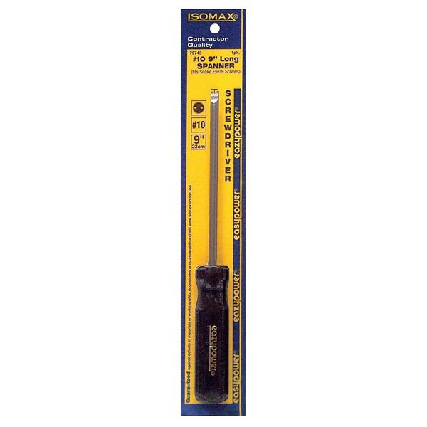 Tamper Resistant Spanner Screwdriver #10 Round