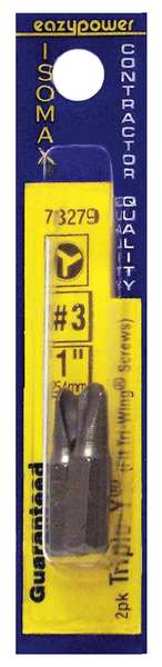 Triple-Y(R) Insert Bit Set, Pieces 2, #3