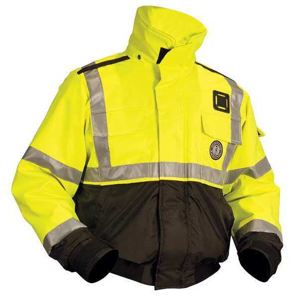 Flotation Jacket, ANSI Yellow Green, XL