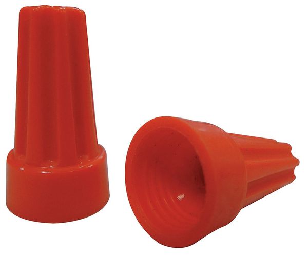 Wire Connector, Orange, PK300