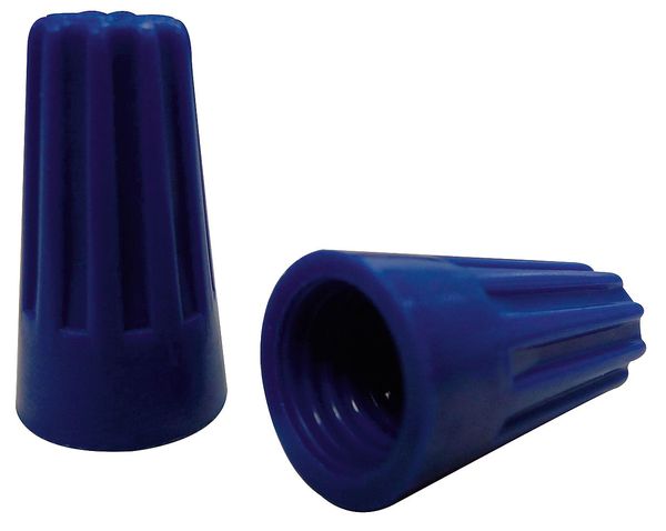 Wire Connector, Blue, PK100