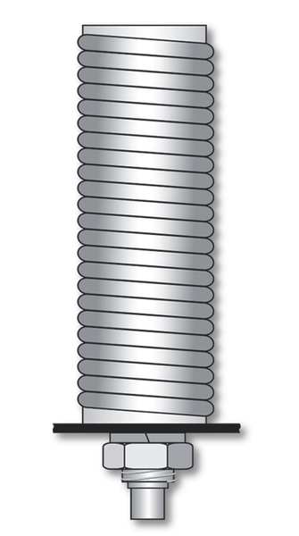 Spring Mount, Holds Warn Whips Over 8-ft