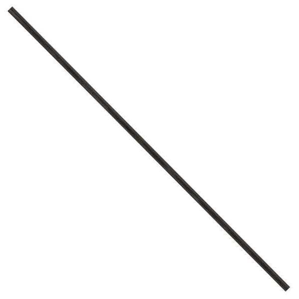 Warning Whip, LD, 7 Ft, Black