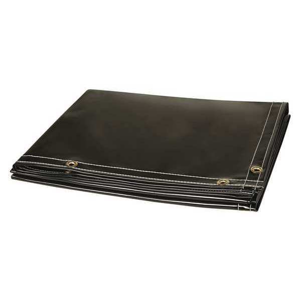 Protect-O-Screens (R) 6 ftWx4 ft, Charcoal Gray