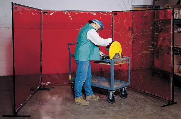 Protect-O-Screens (R) 6 ft. Wx4 ft., Orange
