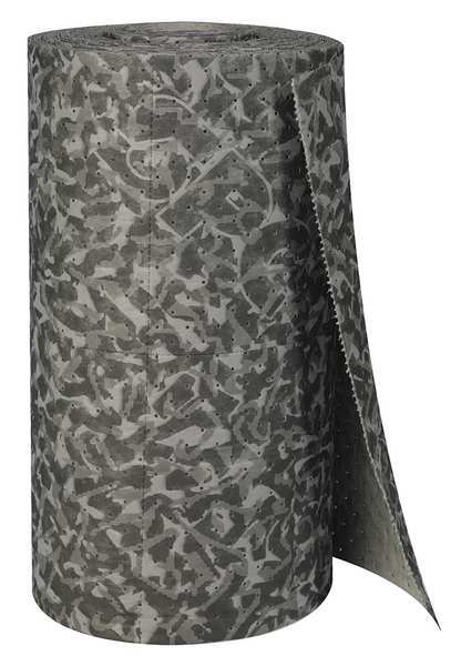 Sorbents, 52 gal. Universal Absorbed, Gray Camouflage, Polypropylene