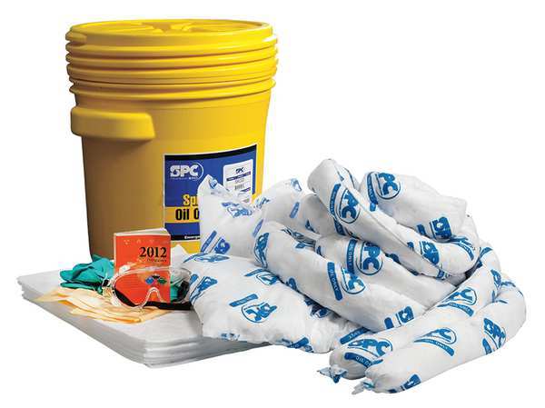 Spill Kit, Oil-Based Liquids, Yellow
