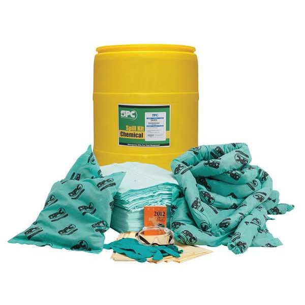 Spill Kit, Chem/Hazmat, Yellow