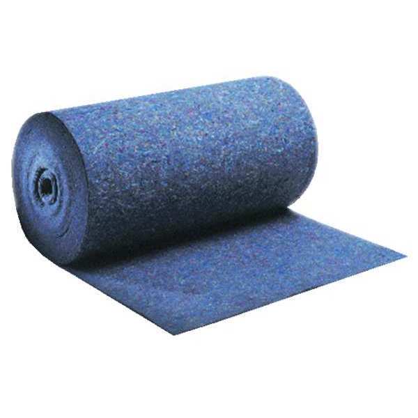 Sorbents, 55 gal/pk, 55 gal/pad, Universal Absorbed, Blue, Gray, Cotton, Polyester