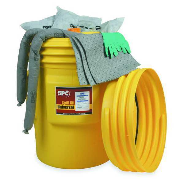Spill Kit, Chem/Hazmat, Yellow