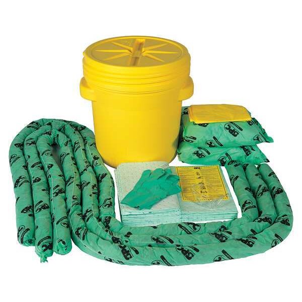 Spill Kit, Chem/Hazmat, Yellow