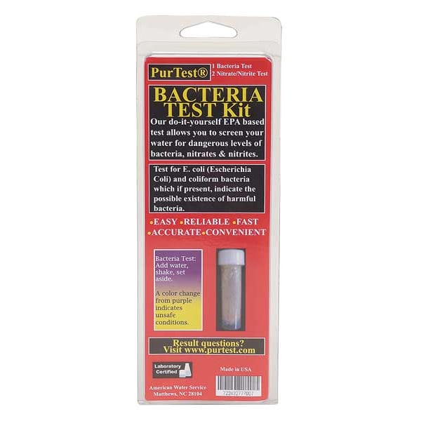 Water Test Kit, Coliform Bacteria