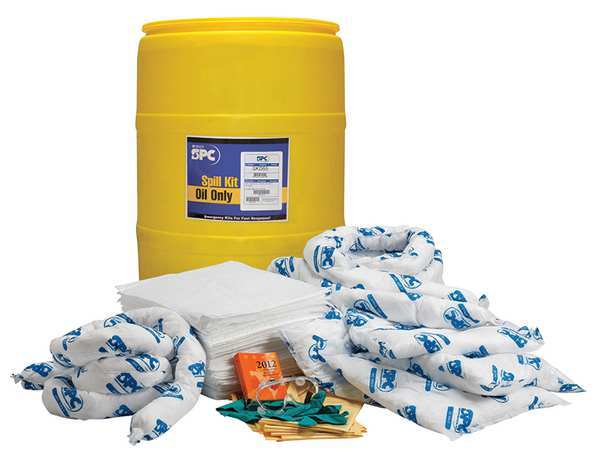 Spill Kit, Oil-Based Liquids, Yellow