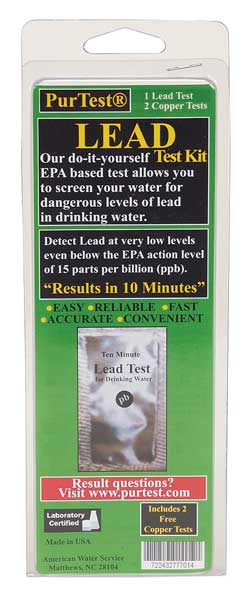 Water Test Kit, Lead and Copper