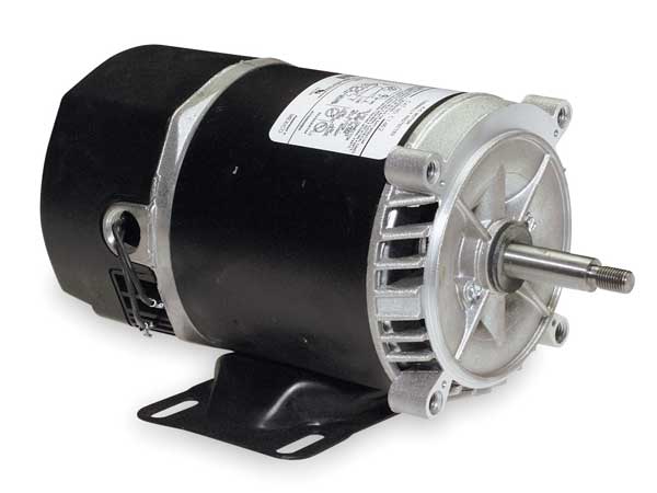 Motor, Cap St, 1 HP, 3450,115/230V, 56J, ODP