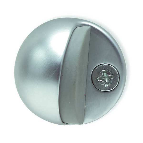 Dome Door Stop, Solid Brass, 1