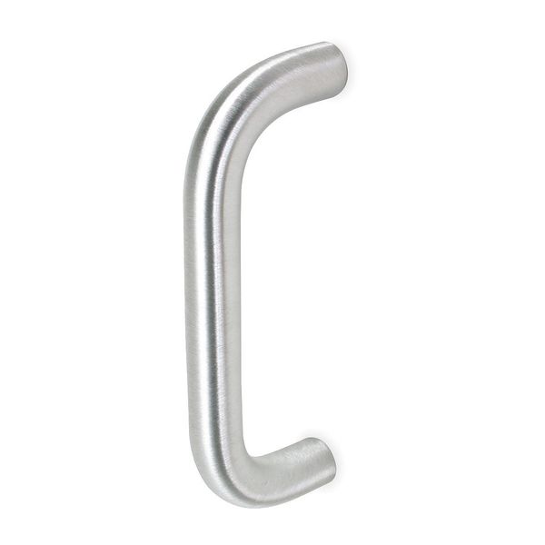 Door Pull Plate, Brass, 15