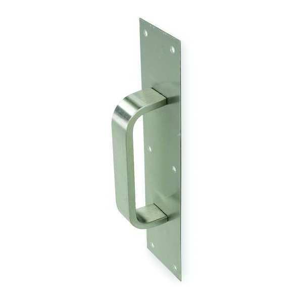 Door Pull Plate, Stainless Steel, 16