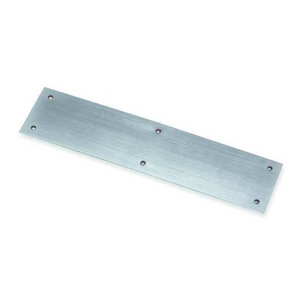 Door Push Plate, Aluminum, 20