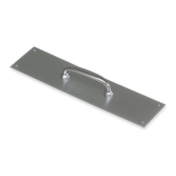 Door Pull Plate, Stainless Steel, 16