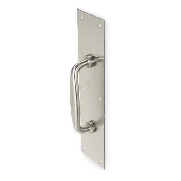Door Pull Plate, Aluminum, 15