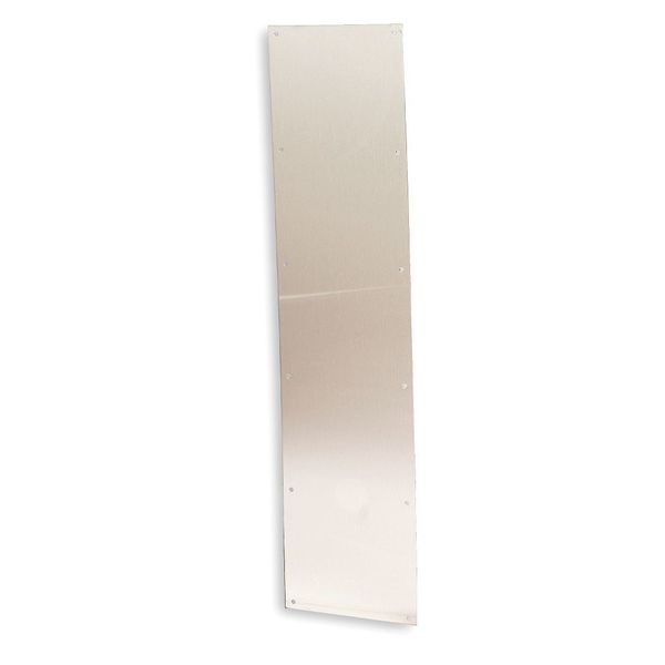 Door Protection Plate, 8Hx40W, Brass