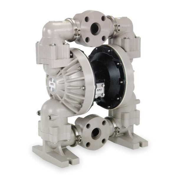 Double Diaphragm Pump, Polypropylene, Air Operated, Neoprene, 139 GPM