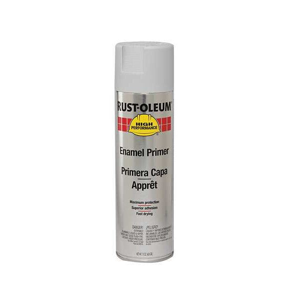 Rust Preventative Spray Primer, Gray, Flat Finish, 15 oz