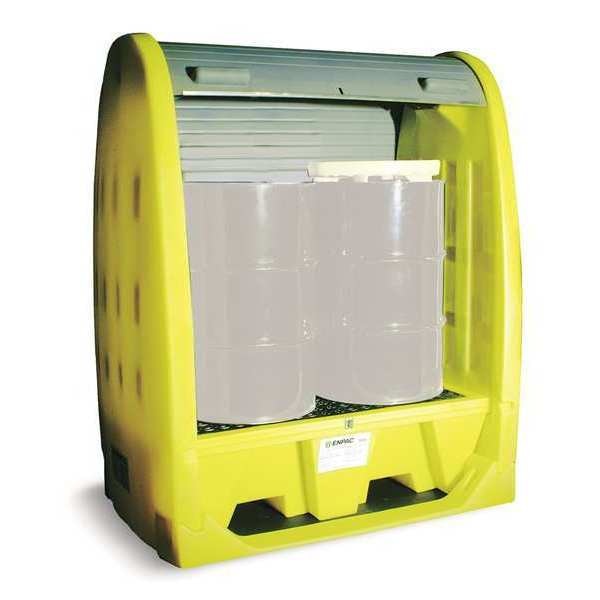Rolltop Drum Spill Cntnmnt, 72 in. H