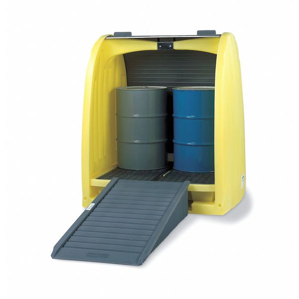 Rolltop Drum Spill Contnmnt, 4 Drums