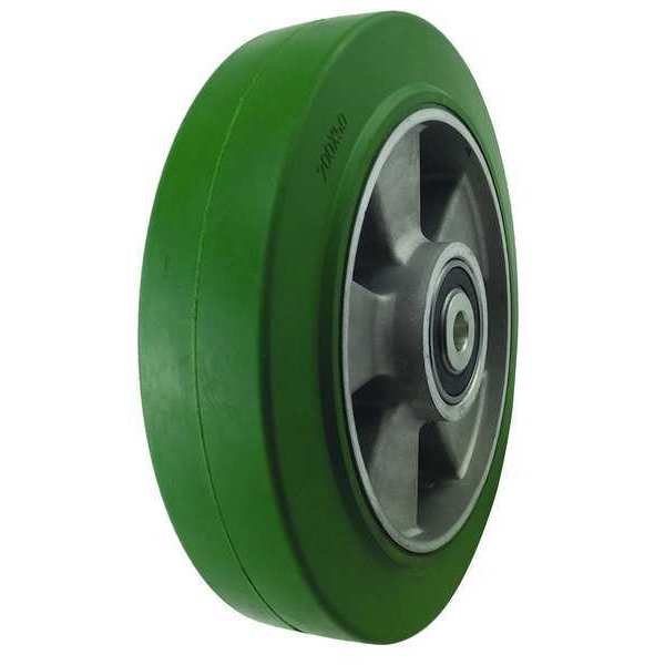 Caster Wheel, Rubber, 8 in., 880 lb.