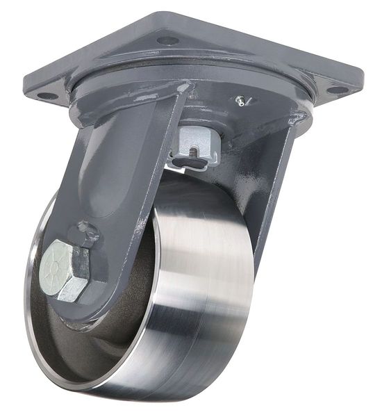 Plt Cstr, Swl, Frg Stl, 8 in, 17,000 lb, Slvr