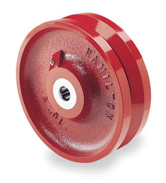 Caster Wheel, Cast Iron, 4 in., 600 lb.