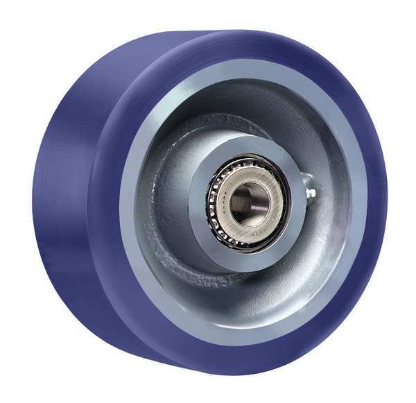 Caster Wheel, Polyurthane, 10 in., 5000 lb.