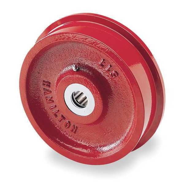 Caster Wheel, Steel, 5 in., 4300 lb.