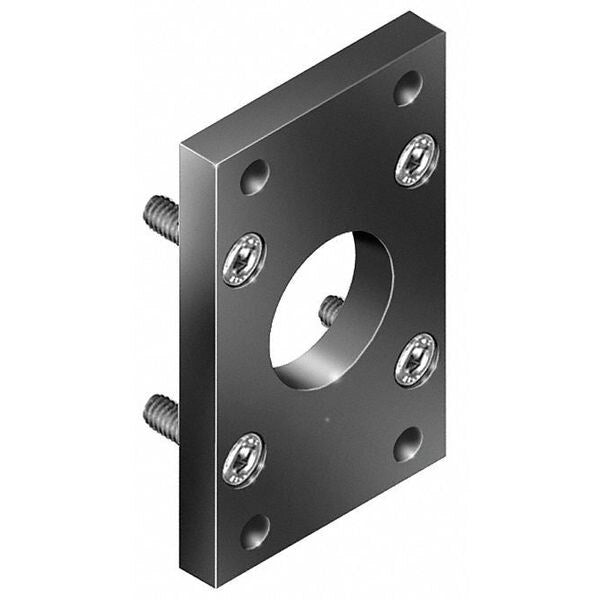 Flange Bracket, For 100mm Bore, Alum